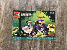 Lego System 5936 Adventurers Spider's Secret Instruction Manual Only! Read!