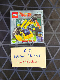 LEGO ALPHA TEAM Deep Sea Robot Diver SEALED 4790