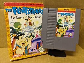 Carro y caja The Flintstones: The Rescue of Dino & Hoppy NES Taito probado