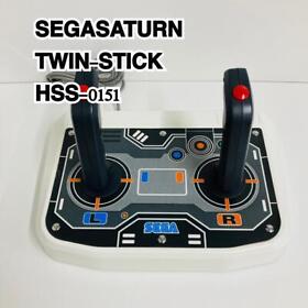 Sega Saturn Twin Stick HSS-0151 Controller Virtual-On Game Tested Working Japan