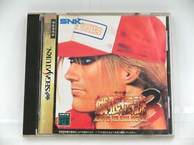 Fatal Fury 3 Road to the Final Victory SEGA SATURN Japan Version Good condition