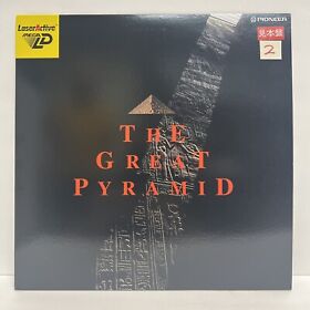 The Great Pyramid Laserdisc LaserActive Mega-LD PEASU5002 JP Laser Disc