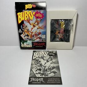Bubsy in Fractured Furry Tales - Atari Jaguar - CIB Complete In Box With Manual
