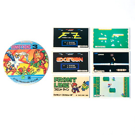 "Set of 7" 1984 Nintendo  Donkey Kong 3 Famicom Menko Mario Amada in Very Rare