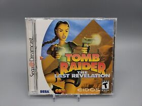 Sega Dreamcast Tomb Raider The Last Revelation Video Game