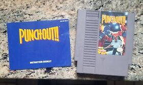 Punch Out NES With Manual