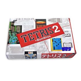 TETRIS 2 Bombliss - Empty box replacement spare case with tray for Famicom game