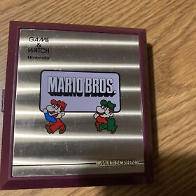 1983 Nintendo Game & Watch MARIO BROS. MW-56 Tested Includes Batteries