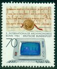 GERMANY SCOTT # 1425, MEDIEVAL DOCUMENT COMPUTER, MINT, OG, NH, GREAT PRICE!