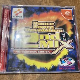 Dance Dance Revolution 2nd Mix DDR SEGA Dreamcast DC Japan Import Tested