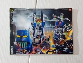 LEGO 8894 BIONICLE, BUILDING INSTRUCTIONS, INSTRUCTIONS, ONLY INSTRUCTION, LEGO BIONICLE 