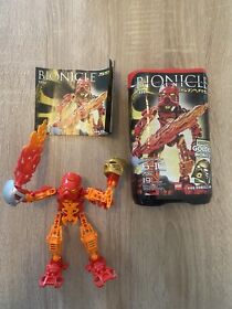Lego Bionicle 7116  Tahu Toa of Fire Stars - Complete  & Golden Armor