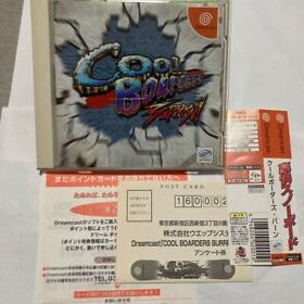Sega Dreamcast DC COOL BOARDERS BURRRN Japanese Version Free Shipping