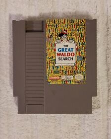 The Great Waldo Search (1992) NES (Nintendo Entertainment System) *TESTED