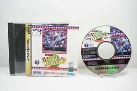 Hideo Nomo World Series Baseball - Sega Saturn - JP