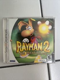 Rayman 2: The Great Escape (Sega Dreamcast, 2000) Complete CIB w/ registration