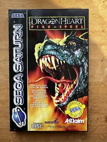 Sega Saturn Dragon Heart Fire and Steel