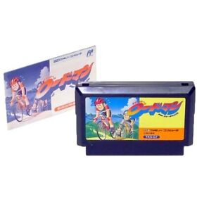 Cycle Race ROADMAN Cart + Manual Famicom Nintendo FC Japan Import NTSC-J Used