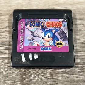 Sonic Chaos - Sega Game Gear - Game Only