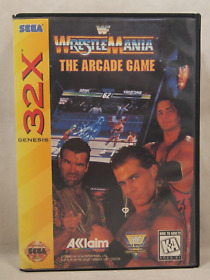 WWF Wrestlemania The Arcade Game (SEGA Genesis 32X) Authentic BOX ONLY