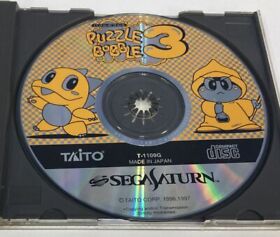 Ss Puzzle Bobble 3 Sega Saturn Software With Box