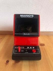 Nintendo Game & Watch Mario's Cement Factory Tabletop Console OnlyJapan F/S VG