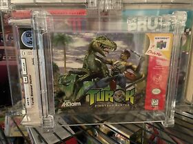 Turok Dinosaur Hunter WATA Sealed 6.5 A N64 Nintendo 64 Not VGA or CGC New