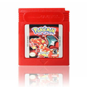 Classic Pokemon Game Boy series For Nintendo GBC Gold Silver Blue Red Green