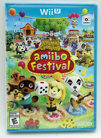 Animal Crossing Amiibo Festival NTSC WiiU Wii U Factory Sealed