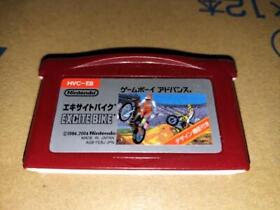 EXCITE BIKE Famicom MINI Nintendo Game Boy Advance From Japan cartridge only