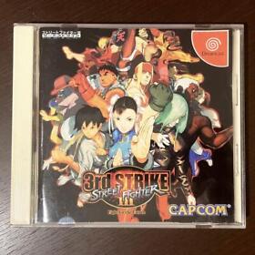 Street Fighter 3 III 3rd Strike Sega Dreamcast DC  Boxed Manual Japan import