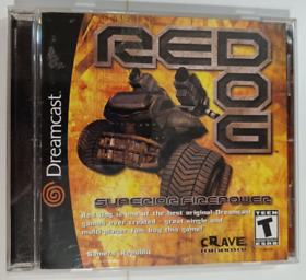 Red Dog: Superior Firepower  C.I.B. w/ Reg card (Sega Dreamcast) Tested!  Mint!