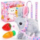 Tagitary Plush Bunny Toy for Kids,Interactive Realistic Bunny with Sounds,