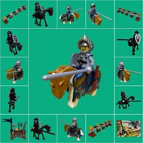LEGO Castle 7009 The Final Joust Knight with Horse & Accessories