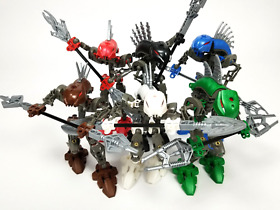 LEGO Bionicle Rahkshi Complete Set Without Kraata 8587 8588 8589 8590 8591 8592