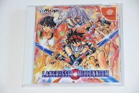 MINT w/ CARD  Langrisser Millennium Sega Dreamcast Japan Only NTSC-J Video Game
