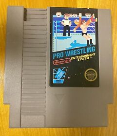 Pro Wrestling (Nintendo Entertainment System NES, 1986) Tested Cart Only
