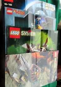 Lot 4 Lego Instruction Manual 7201 Star Wars 4791 Alpha Team 5925 4940 System