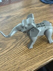 LEGO Dark Gray Elephant From Set 7414 (no tail or tusks)