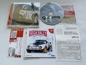 Sega Rally Championship 2 DreamCast SEGA DC JP Japan With Spine Card & Reg Card