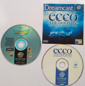 ECCO THE DOLPHIN +BUZZ LIGHTYEAR SEGA DREAMCAST PAL 1999 DISCS ONLY +FRONT COVER