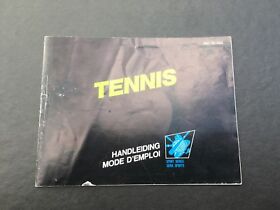 Notice Nintendo NES Tennis FAH, Bon état #1