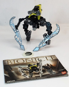2004 Lego Bionicle VAHKI RORZAKH #8618 Complete Figure w Disk & Instruction