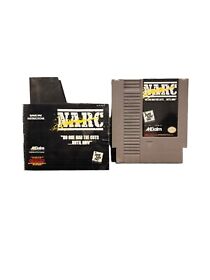 NARC (NES, 1990) Authentic, Cartridge And Manaul