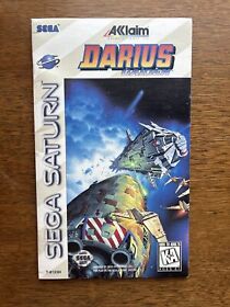 Darius Gaiden (Sega Saturn, 1996) Instructional Manual Only