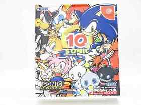 SEGA Sonic Adventure 2 Dreamcast Birthday Pack Limited Edition 10th Anniversary