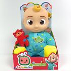 Cocomelon Musical Bedtime JJ Doll with Teddy Bear Singing Toy Batteries Included