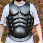 Medieval Roman Greek Muscle Body Armor Cuirass Black Halloween Muscle Jacket
