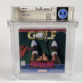 Nintendo Virtual Boy Golf WATA 8.5 A+ Factory Sealed Graded