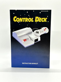 Nintendo NES: Control Deck System Console Instruction Book Manual